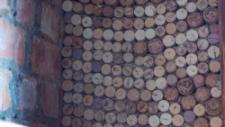 More corks The corks are pasted together using clay
