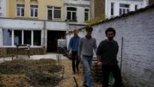 First steps The centre is in the first steps in making the garden an edible permaculture garden