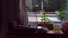 The gramophone Steven's home has beautiful old second hand items such as the record player, and to its right, a bizarre gadget