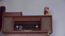 Maiken and Chris Value antiques. And the radio still works!