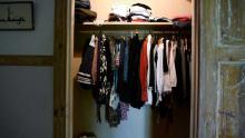 Anyone can leave clothes and use clothes from this closet. A great way to share clothes and have new ones with no cost